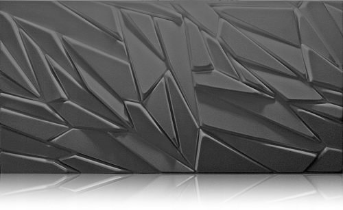 10er Set Black ROCK 3d Paneele für Wand und Decke - 100x50 cm
